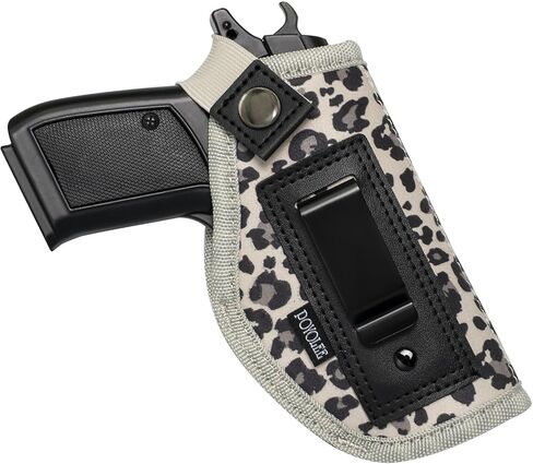 Gun Holster for Women Concealed Carry Holster for Pistols Universal IWB Holster Fits Glock 19 26 43 Springfie XD LC9 & All Similar Handguns in Kuwait