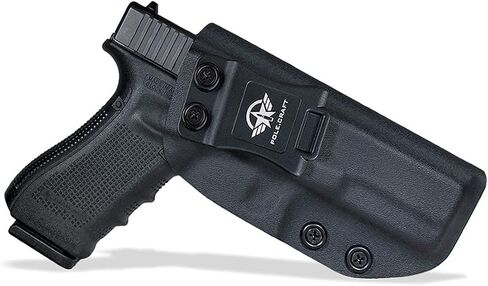 POLE.CRAFT IWB Kydex Holster Fit مخصص: Glock 17 (Gen 1-5) / Glock 22 Glock 31 (Gen 3-4) مسدس - حمل حزام الخصر الداخلي - Adj. عدم القدرة على الاحتفاظ - زر الغطاء المغناطيسي - عدم التآكل - عدم وجود اهتزاز in Kuwait