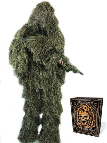 Arcturus Ghost Ghillie Suit | Ultra-Dense Design | Superior Camo Coverage for Hunters, Military, Snipers, Airsoft & Paintball in Saudi Arabia