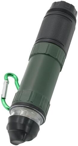 Outdoor Emergency Camping Simple Light Portable Water Filtration Straw Survival Tools with Seal in Saudi Arabia