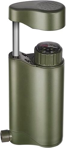 Portable Filter Hand Pump with Carbon 0.01 Micron Water Filter 6 Filter Stages for Emergencies Outdoors in Saudi Arabia