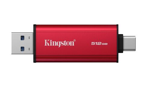 كينجستون 2 تيرابايت ثنائي USB-A/C SSD محمول | ما يصل إلى 1050 ميجابايت/ثانية | يو اس بي 3.2 الجيل الثاني | SPSD/2 تيرابايت in Saudi Arabia