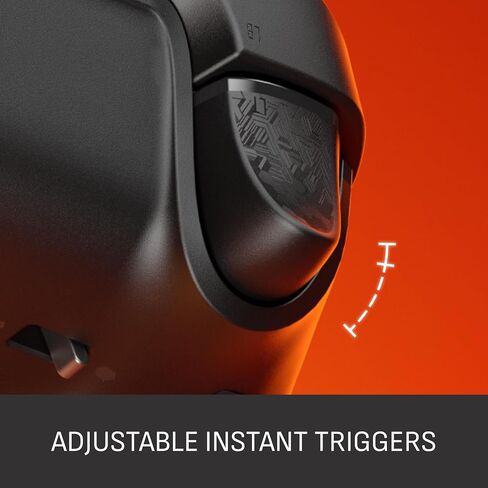 وحدة تحكم Xbox اللاسلكية للأداء SCUF VALOR PRO - مجاديف خلفية قابلة للتخصيص، مشغلات فورية، عصا إبهام TMR للقدرة على التحمل، عناصر تحكم في الصوت، Xbox Series X|S، Xbox One، Windows PC - أسود in Kuwait