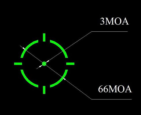 Ade Advanced Optics NUWA PRO 32MOA Green Dot Sight للمسدسات الجاهزة للبصريات RMS/RMSC in Saudi Arabia