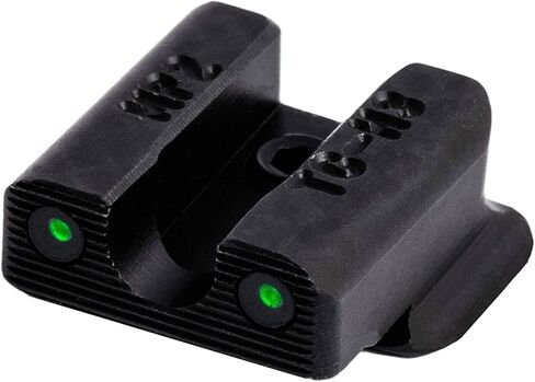TruGlo Tritium Compact Pro يتوهج في الظلام ليلاً ونهارًا مسدس البصر مع حلقة قفل التركيز لحارس سميث آند ويسون .380 مسدسات (عبوتان) in Saudi Arabia