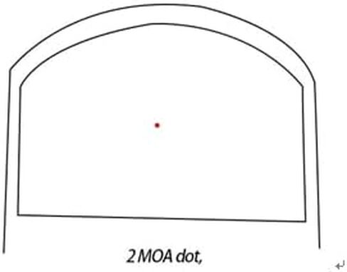 Ade Advanced Optics RD3-012PRO Motion Activated System Red Dot with 2MOA Dot and 32 MOA Circle Multi Reticle Reflex Sight for Handgun in Saudi Arabia