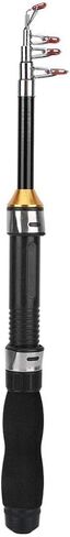 Ultrashort Fishing Rod, Telescopic Spincast Rod, Ice Fishing Pole, Travel Pocket Rod for Ice Fly Fishing Sea Saltwater Freshwater(1.7m) in Saudi Arabia