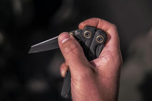 LEATHERMAN, Wave Alpha – 16-in-1 Multi-Tool with MagnaCut® Blade, G10 Handles & Full-Size Scissors, Obsidian in Saudi Arabia