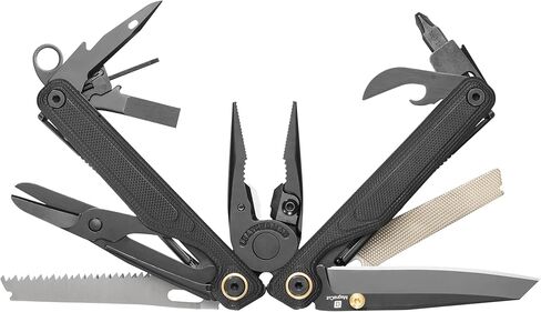 LEATHERMAN, Wave Alpha – 16-in-1 Multi-Tool with MagnaCut® Blade, G10 Handles & Full-Size Scissors, Obsidian in Saudi Arabia