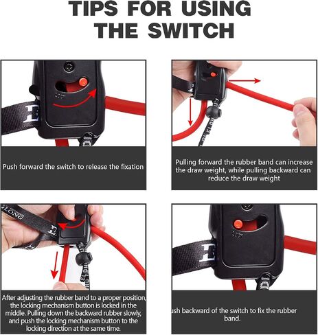 Elong Archery Bow Trainer Draw Training Aid Device Strength Stretch Band Exerciser for Recurve Bow Compound Shooting Kids Adults Beginner Experts in Saudi Arabia