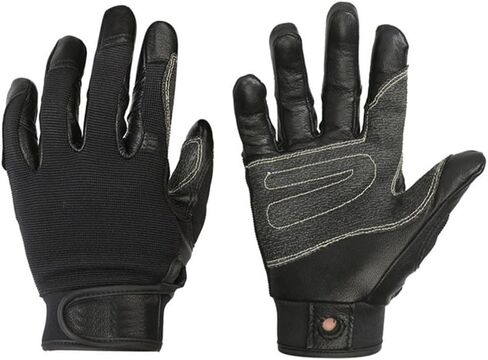 Heavy duty all-weather cowhide glove set designed for serious climbers and cyclists in Saudi Arabia