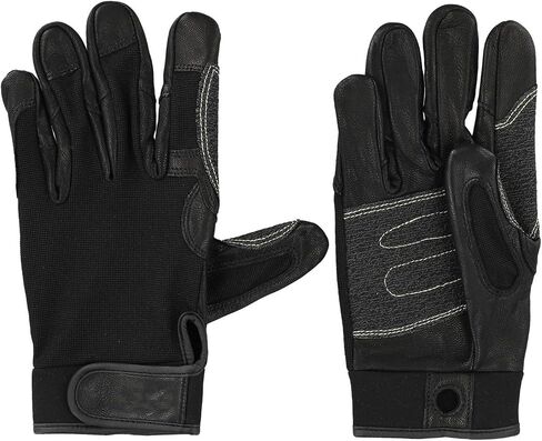 Heavy duty all-weather cowhide glove set designed for serious climbers and cyclists in Saudi Arabia