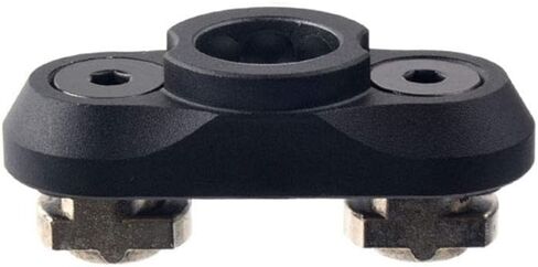 قاعدة محول تثبيت دوارة QD مقاس 1 بوصة لنظام السكك الحديدية Mlok (عبوة من قطعتين). in Kuwait