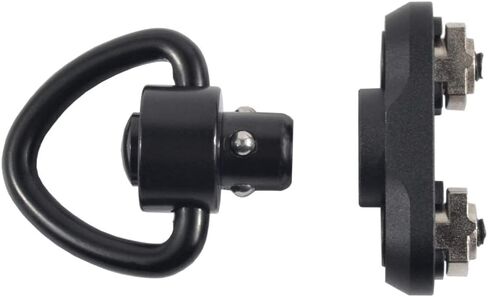 قاعدة محول تثبيت دوارة QD مقاس 1 بوصة لنظام السكك الحديدية Mlok (عبوة من قطعتين). in Kuwait