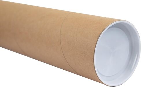 MagicWater Supply Mailing Tube - 3 in x 24 in - Kraft - 10 Pack - for Shipping and Storage of Posters, Arts, Crafts, and Documents in Saudi Arabia