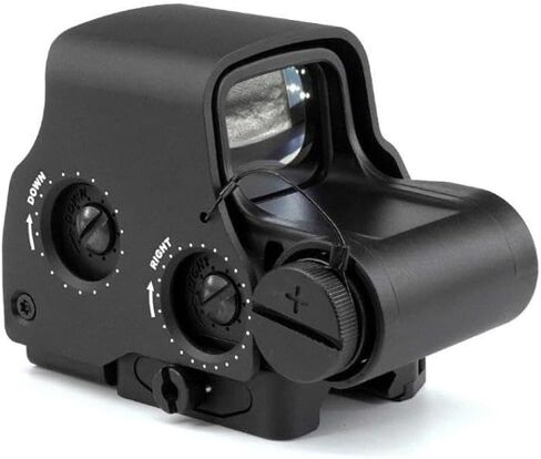 558 نقطة رؤية باللون الأحمر والأخضر مع مجموعة مكبرة G33/G43/G45 3X 5X، رؤية عاكسة ثلاثية الأبعاد بصرية، أسود/FDE/A-TACS (مجموعة سوداء) in Kuwait