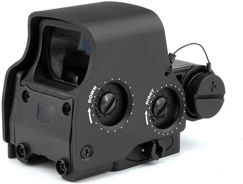 558 نقطة رؤية باللون الأحمر والأخضر مع مجموعة مكبرة G33/G43/G45 3X 5X، رؤية عاكسة ثلاثية الأبعاد بصرية، أسود/FDE/A-TACS (مجموعة سوداء) in Kuwait