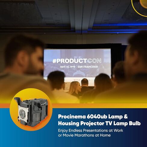 Technical Precision Replacement for Epson Procinema 6040ub Lamp & Housing Projector Tv Lamp Bulb Replacement Lamp Projector - Projector TV Light Bulb - 1 Pack in Saudi Arabia