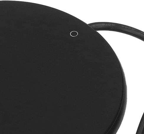 لوحة تسخين كوب القهوة USB شمعة تدفئة 55 درجة مئوية درجة حرارة ثابتة وسادة تسخين ذكية للمنزل والمكتب والسفر من الزجاج المقسى 10.3 سم (أسود) in Kuwait