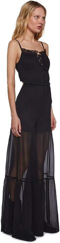 Dolls Kill Maxi Jumpsuit by Current Mood – Sleek Form-Fitting One-Piece for Women, Perfect for Parties & Events in Saudi Arabia