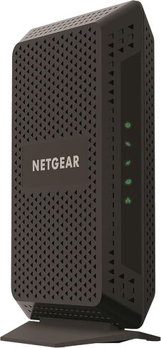 مودم كابل NETGEAR بصوت CM500V - لـ Xfinity من Comcast Internet & Voice | يدعم خطط الكابلات حتى 300 ميجابت في الثانية | 2 خط تليفون | DOCSIS 3.0، أسود، 16×4 مع صوت (CM500V-100NAS) in Saudi Arabia