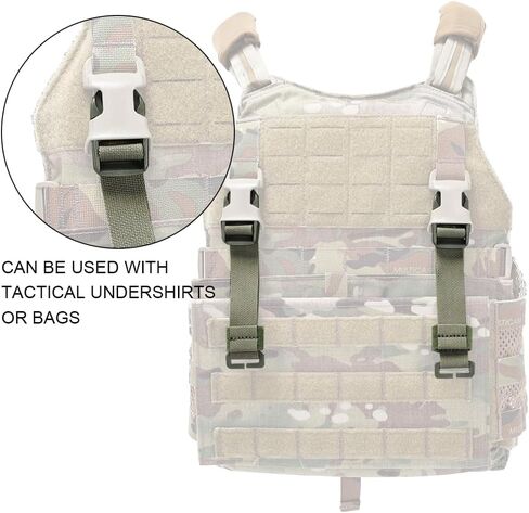 مجموعة محولات مجموعة أشرطة إبزيم من إيمرسونجير لسترة قتالية تكتيكية لمعدات الصدر التكتيكية Airsoft Gear in Kuwait