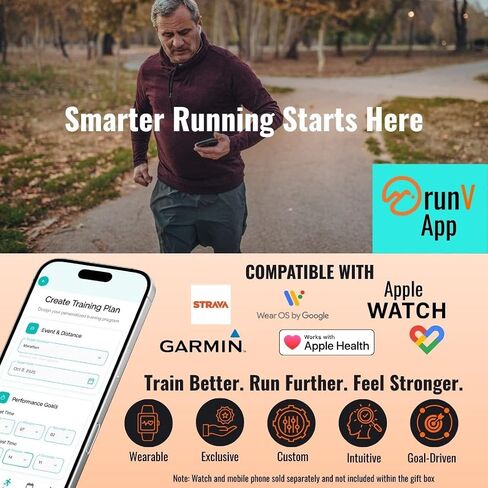 صندوق هدايا الجري Vorlich - 13 عنصرًا أساسيًا للعدائين من الإناث والرجال - يتضمن تطبيق Run. خطة تدريب، حزام جري، بلسم مضاد للاحتكاك، مصباح رأس LED، زجاجة مياه قابلة للطي والمزيد للنساء والرجال - تتضمن حزام الجري، بلسم مضاد للاحتكاك، مصباح رأس LED، F in Kuwait