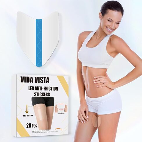20 قطعة / 30 قطعة من ملصقات الفخذ المضادة للاحتكاك - وسادات داخلية غير مرئية مضادة للاحتكاك للنساء - شريط شفاف لحماية الفخذ صديق للبشرة لمنع الاحتكاك والراحة طوال اليوم in Kuwait