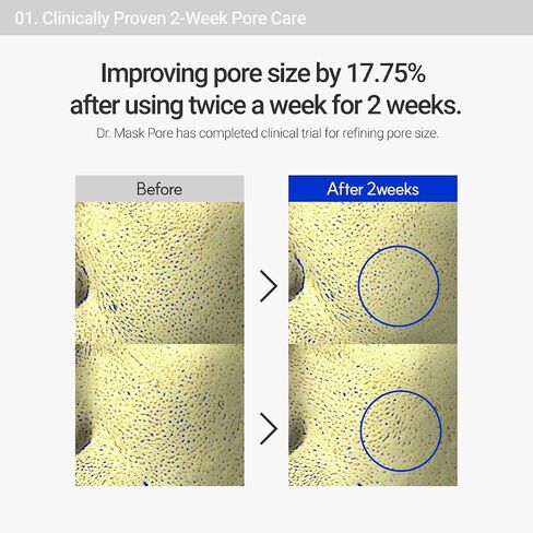 ROVECTIN] Dr. Mask AQUA (5 ea.) - 7 Layers of Hyaluronic Acid Facial Mask Sheet with Niacinamide (Vitamin B3) and Panthenol (Vitamin B5) in Saudi Arabia