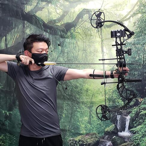SAS Feud X 30-70 Lbs 19-31" Draw Length Compound Bow Pro Package for Hunting Field Target in Saudi Arabia