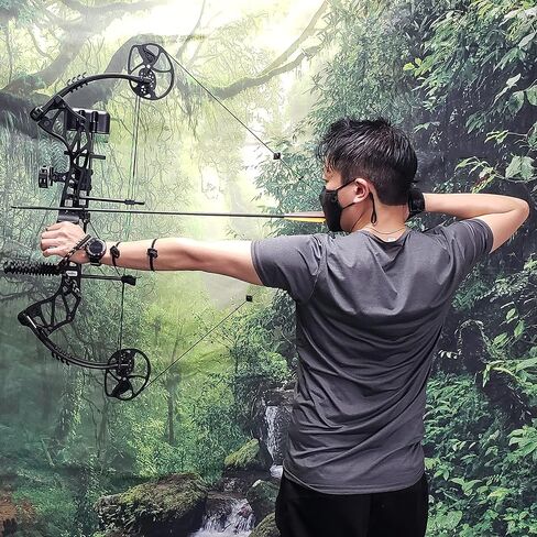 SAS Feud X 30-70 Lbs 19-31" Draw Length Compound Bow Pro Package for Hunting Field Target in Saudi Arabia