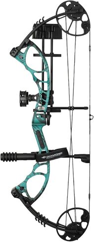 قوس صيد DIAMOND ARCHERY Edge XT قابل للتعديل ودقيق ومستقر ومزود بالكامل بملحقات متعددة الاستخدامات - وزن سحب 50 رطلاً in Kuwait