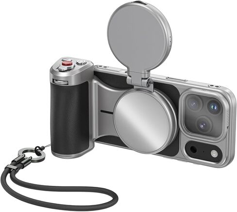 Magnetic Phone Camera Grip, Smartphone Shooting Holder Selfie Handle Snap for iPhone 17Pro Max Set Cellphone Vlog Video Photography in Saudi Arabia