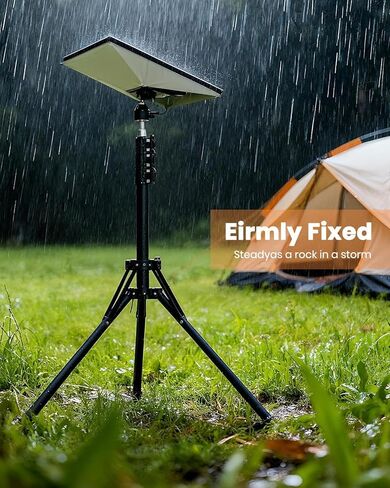 Starlink Mini Tripod Mount with Adapter，A Tripod mounting kit Featuring Adjustable Height and 360° Angle Adjustment, Compatible with Starlink Mini Satellites. Ideal for Camping and RV Travel. in Saudi Arabia