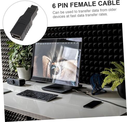 Gatuida Pin to Pin Data Transfer Converter Cable Adapter for Devices Compatible with Digital Cameras Hard Drives Audio Interfaces in Saudi Arabia