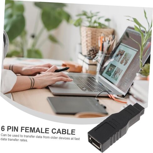 Gatuida Pin to Pin Data Transfer Converter Cable Adapter for Devices Compatible with Digital Cameras Hard Drives Audio Interfaces in Saudi Arabia