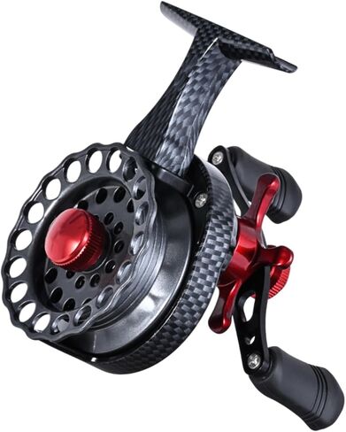 Left/Right Hand Retrieve Ice Fishing Reels 4+1 Balls Bearings Ice 4KG Drag 3.5:1 Gear Ratio Fishing Front Drag Mechanism Reels in Saudi Arabia