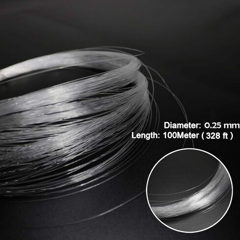 AZIMOM PMMA Plastic End Glow Fiber Optic Cable 1mm(0.04in) 50m(164ft)/Roll for Star Sky Ceiling All Kind Led Light Engine Driver Source in Saudi Arabia