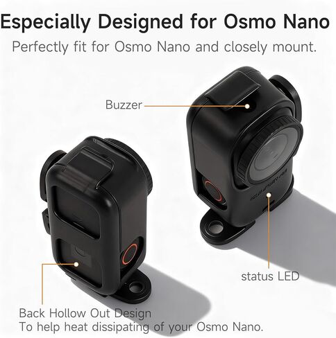 دعامة محول سريعة الإصدار لـ DJI OSMO Nano، حامل تثبيت أفقي/عمودي وإطار توسيع، حامل إطلاق النار لملحقات DJI OSMO Nano in Kuwait