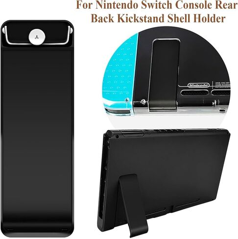 Sleek, for Nintendo for Switch Console Back Stand - Durable ABS, Fits All Models & Accessories （Blue） in Saudi Arabia