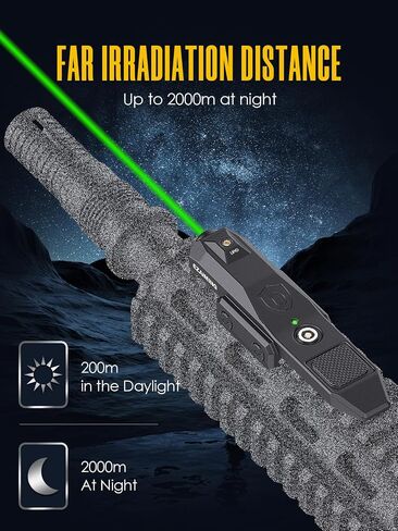 Ultra Compact Red/Green/Blue Laser Sight with Strobe/Momentary Function in Kuwait