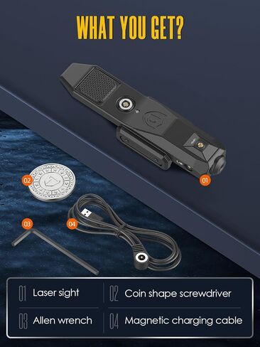 Ultra Compact Red/Green/Blue Laser Sight with Strobe/Momentary Function in Kuwait