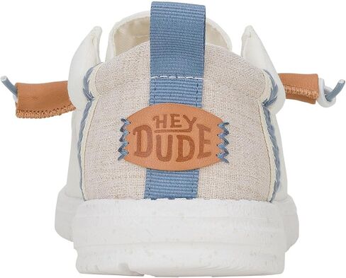 Heydude Wally Craft Linen Black/Walnut Size 9 ، أحذية الرجال ، المتسكعون للرجال ، مريح وخفيف الوزن in Saudi Arabia