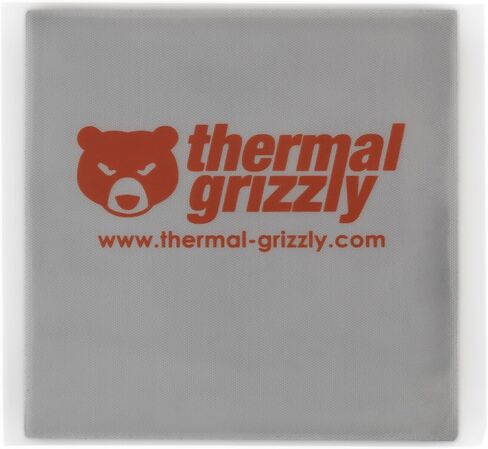 Thermal Grizzly Minus Pad Extreme 2 - وسادة حرارية عالية الأداء 100x100x1.0 مم - موصلية حرارية فائقة، غير تصلب - مثالية لوحدة معالجة الرسومات، SSD، ذاكرة الوصول العشوائي، وحدات التحكم بالألعاب in Saudi Arabia