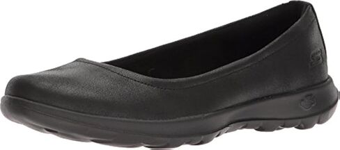 Skechers Performance Women's Go Walk Lite-15395 Ballet Flat,black,11 M US in Saudi Arabia
