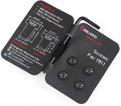 Cool Hand Customize Screws for 1911 Full Size, Compact Grips in Kuwait