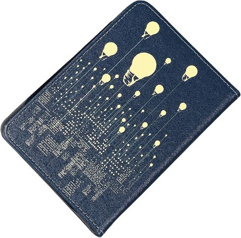 Book Reader Case Cover Painted Exquisite Patterns Protective Case with Hand Strap for 11th Generation 2022 (Lamp Bulb) in Saudi Arabia