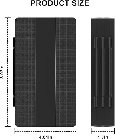 IEFROM 120 Switch Game Card Case for Nintendo Switch 2/Switch/OLED/Lite, Super Large Capacity with 120 Game Card Slots & 240 Micro SD Card Slots, Portable and Compact Travel Gaming Card Organizer in Saudi Arabia