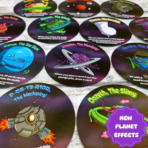 حزمة توسيع Butts in Space Plungers & Planets - توسيع لعبة البطاقات العائلية الممتعة in Kuwait