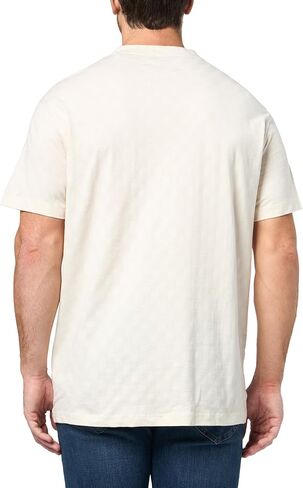 GUESS Men's Short Sleeve Small Triangle Knit in Saudi Arabia